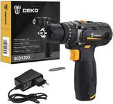 Дрель-шуруповерт Deko GCD12DU (063-4039)