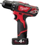 Дрель-шуруповерт Milwaukee M12 BDD-402С