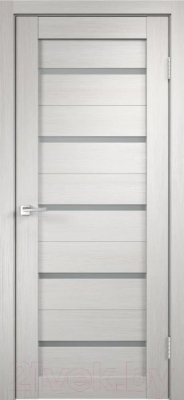 Дверь межкомнатная Velldoris Duplex 80x200 (дуб белый/мателюкс)