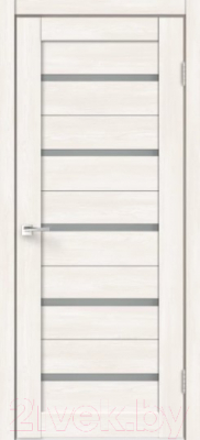 Дверь межкомнатная Velldoris Eco Flex City 7 80x200 (дуб бьянко/мателюкс)