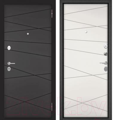 Входная дверь Бульдорс Family Eco PP-15 (96x205, правая)