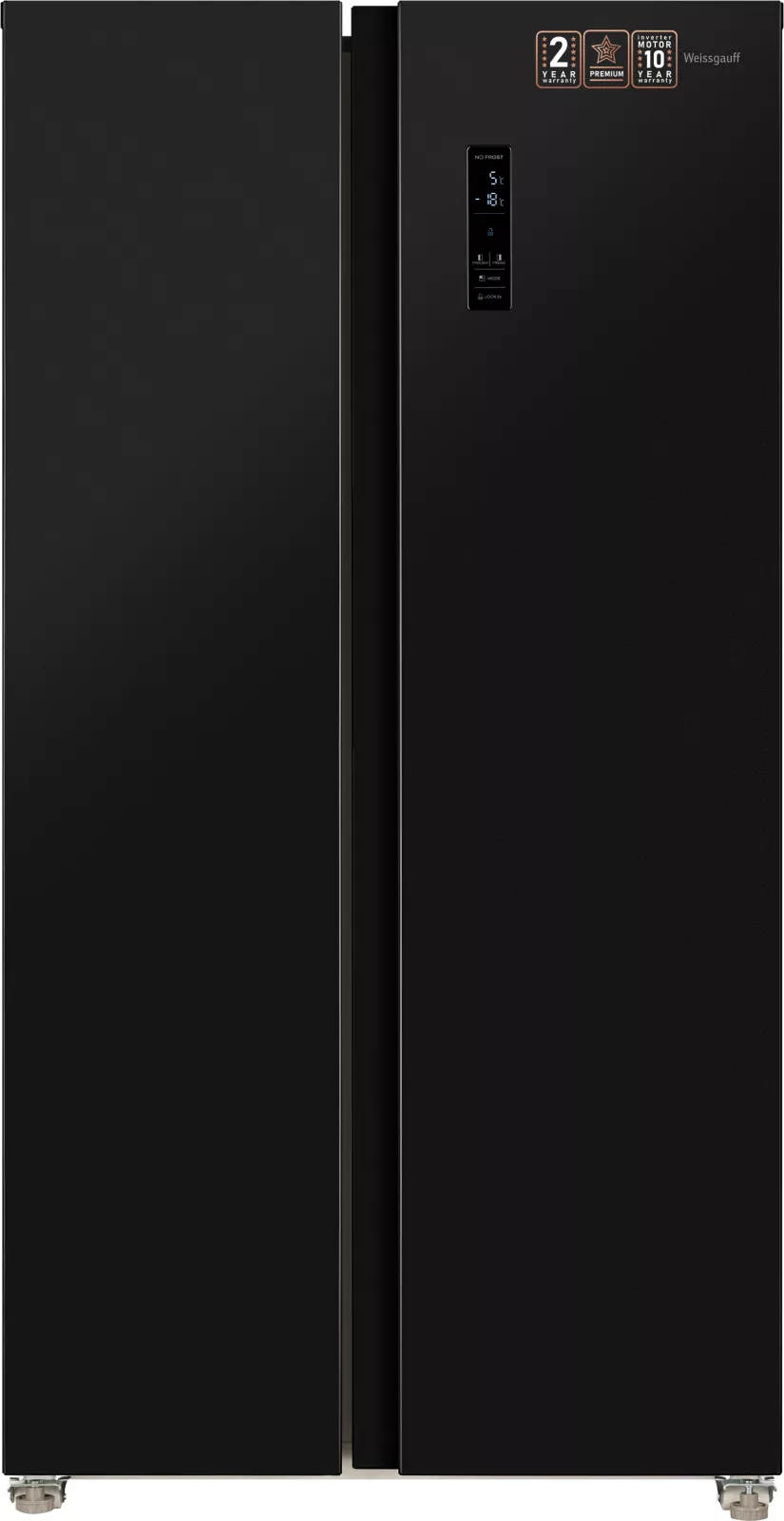 Холодильник Weissgauff WSBS 509 NFBX Inverter