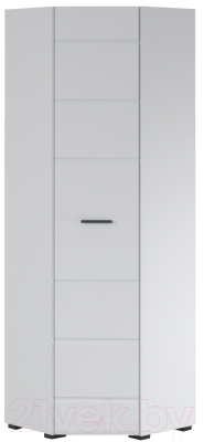 Шкаф Империал Йорк 620 угловой (белый жемчуг/белый глянец)