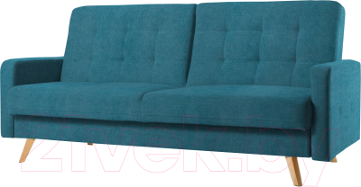 Диван KRONES Тесей (велюр лазурный)