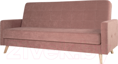 Диван KRONES Тесей мод. 1 (велюр розовый)