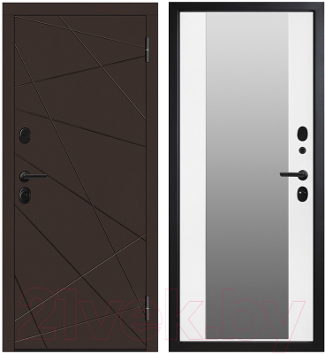 Входная дверь Металюкс M602/1 Z (86x205, правая)