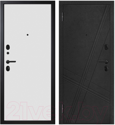 Входная дверь Металюкс M613 (96x205, левая)