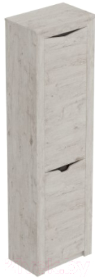 Шкаф-пенал Мебельград Соренто 60x38.5x210 (дуб бонифаций/кофе структурный матовый)