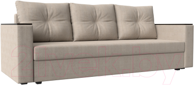 Диван Mebelico Атланта Лайт без стола (рогожка бежевый)
