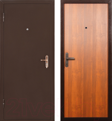 Входная дверь Промет Спец Pro BMD 96x206 (левая, антик медь)