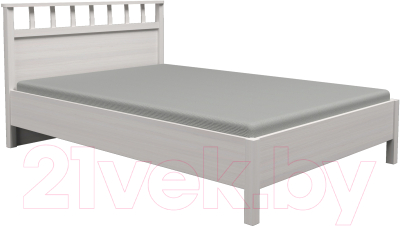 Каркас кровати Глазов Sherlock 48 Люкс 140x200 (ясень анкор светлый)