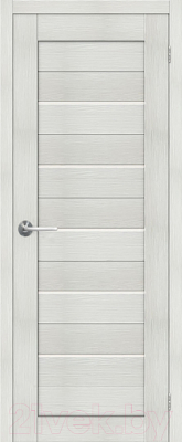 Дверь межкомнатная Stark ST1 90x200 (мателюкс/бьянко)