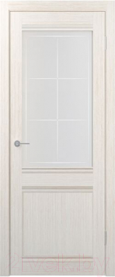 Дверь межкомнатная Stark ST22 ДО 80x200 (бьянко/матовое квадро)