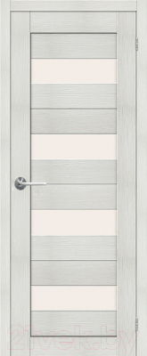 Дверь межкомнатная Stark ST2 90x200 (мателюкс/бьянко)