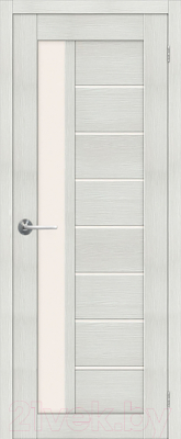 Дверь межкомнатная Stark ST4 90x200 (мателюкс/бьянко)