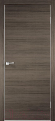 Дверь межкомнатная Velldoris Экошпон Techno 80x200 (дуб серый поперечный)