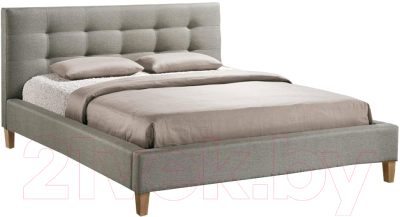 Полуторная кровать Signal Texas 140x200 (серый)