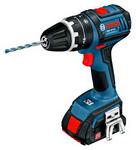 Ударная аккумуляторная дрель-шуруповерт Bosch GSB 18 V-LI Professional
