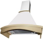 Вытяжка Elikor Ротонда 90П-650-П3Д (бежевый/дуб неокрашеный)