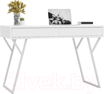 Письменный стол Crafto Лорд Лофт 04 120x60x78 (белый)