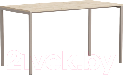 Письменный стол Crafto Рон Лофт 04 140x70x75 (латте/каштан)