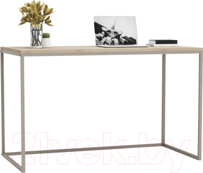 Письменный стол Crafto Вествуд Лофт 05 120x60x75 (латте каштан)