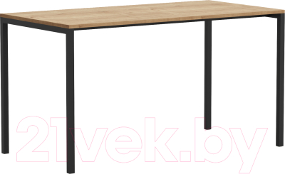 Письменный стол Crafto Рон Лофт 05 140x70x75 (черный/дуб)