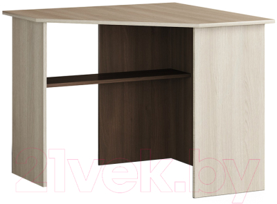 Письменный стол Мебель-КМК Атланта 0741.15 (ясень шимо светлый/ясень шимо темный)
