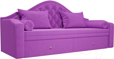 Диван Mebelico Сойер / 100571 (вельвет, фиолетовый)