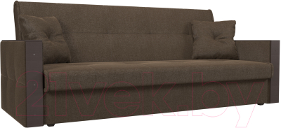 Диван Mebelico Валенсия / 100608 (рогожка, коричневый)