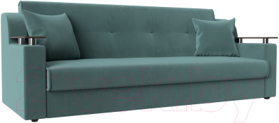 Диван Mebelico Сенатор / 100620 (велюр MR, бирюзовый)