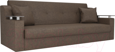 Диван Mebelico Сенатор / 100627 (рогожка, коричневый)
