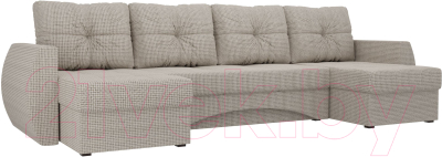 Диван П-образный Mebelico Сатурн / 101013 (корфу 02)