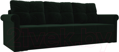 Диван Mebelico Европа / 101170 (велюр, зеленый)