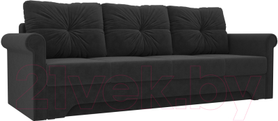 Диван Mebelico Европа / 101172 (велюр, серый)