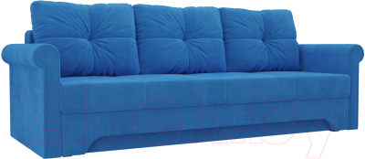 Диван Mebelico Европа / 101173 (велюр, синий)
