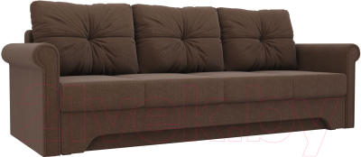 Диван Mebelico Европа / 101178 (рогожка, коричневый)