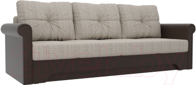 Диван Mebelico Европа / 101185 (корфу 02/экокожа коричневый)
