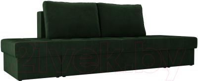 Диван Лига Диванов Сплит / 101953 (велюр зеленый)