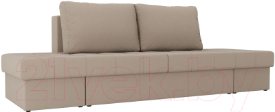 Диван Лига Диванов Сплит / 101963 (рогожка бежевый)