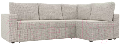 Диван угловой Лига Диванов Оливер правый / 102081 (корфу 02)