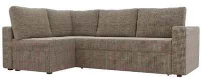 Диван угловой Лига Диванов Оливер левый / 102082 (корфу 03)