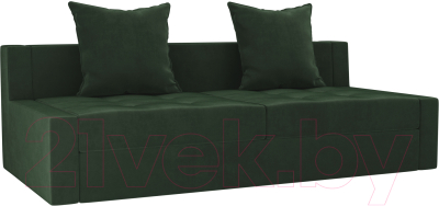 Диван Лига Диванов Мартин / 102804 (велюр зеленый)