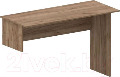 Письменный стол Заречье Гретта Мод.ГТ10 (лам.дуб крафт табачный)