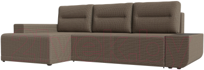 Диван угловой Лига Диванов Чикаго левый / 110782 (корфу 03)