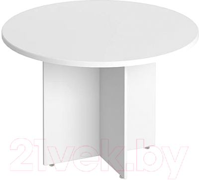 Стол для переговоров МДК СП-К круглый 1200x1200x750 (белый)