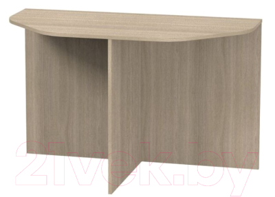 Стол-приставка Премиум Акцент 120 (шимо светлый)