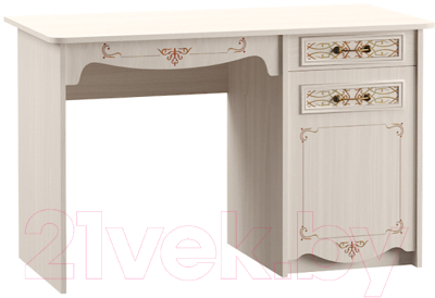 Письменный стол Mobi Флоренция 12.24 (ясень анкор MX 1879)