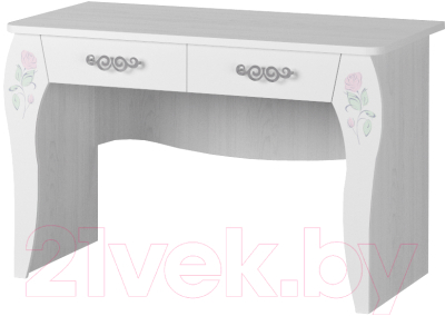 Письменный стол Аквилон Розалия №12.2 (лиственница белая)