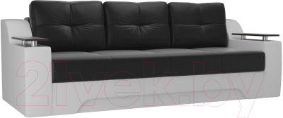 Диван Mebelico Сенатор 146 (экокожа черный/белый)